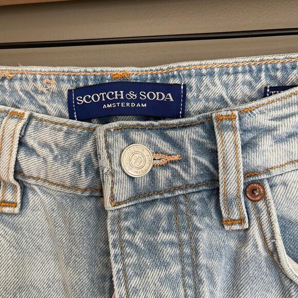Scotch & Soda The Ripple 1950's Straight Leg Jeans Beach Treat Size 26 Loose Fit - Picture 9 of 16
